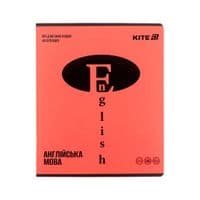 Зошит Kite предметний Brigh 48 аркуші, лінія, английська мова (K25-240-18)