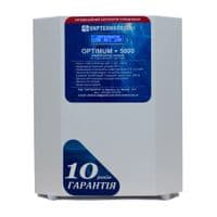Стабілізатор напруги терісторний OPTIMUM 5 (5000Вт) 220В, стабілізація 125-250, 12 ступенів