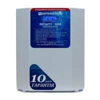 Стабілізатор напруги терісторний INFINITY 5 (5000Вт) 220В, стабілізація 115-285, 16 ступенів
