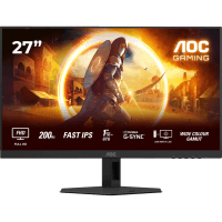 Монiтор TFT AOC 27" 27G4HRE IPS FHD 300nit 200Hz 2*HDMI DP MM G-Sync Black