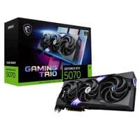 Відеокарта GeForce RTX 5070, MSI, GAMING TRIO, 12Gb GDDR7, 192-bit, HDMI/3xDP, 2527/28000 MHz, 16-pin (G5070-12GT)