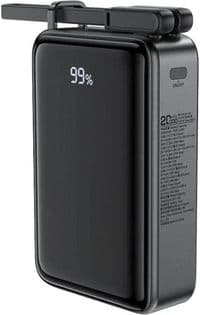 Внешний аккумулятор ACEFAST M14 PD20W power bank with cable 20000mAh Black