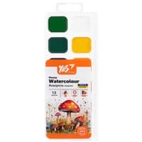 Акварельные краски Yes Orange Line 12 цветов б/п (110299)