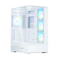 Корпус Zalman P40 Prism Plus без БЖ, 2xUSB3.0, 1x Type C, 3x120мм ARGB Reverse,  1x120мм ARGB, VGA 420мм, LCS ready, TG TG Side/Front/Top Panel, ATX, білий