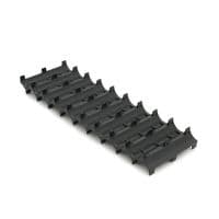 Холдер держатель  для аккумулятора PC, 2x10, 21700 + ABS, черный