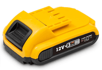 Аккумулятор для шуруповерта HILDA, Li-Ion12 V, 3*18650, 118*75*50mm