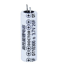 Аккумулятор 10300 Li-Ion Doctor DT10300, 150mAh, 3.7V, клемы под пайку, &amp;Phi;10*L30mm, Grey