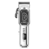 Акумуляторна машинка для стрижки тварин VGR V-201, 4 насадки, LED display, Box