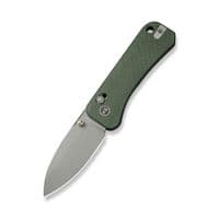 Нож Weknife Banter 2, Green Mikarta, Stonewash (WE23075-3)