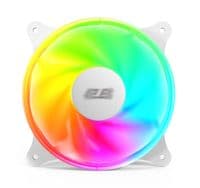 Корпусный вентилятор 2E GAMING Air Cool ACF120VW-ARGB 120мм, 1200rpm, 4pin, 23dBa, белый