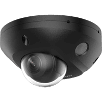 4Мп Smart Hybrid Light купольная видеокамера с микрофоном Hikvision DS-2CD2043G2-LI2U Black (2.8 мм)