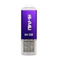 Флеш накопичувач USB 64Gb Hi-Rali Rocket, Violet, USB 2.0 (HI-64GBVCVI)