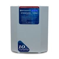 Стабілізатор напруги терісторний STANDARD 15 (15000Вт) 220В, стабілізація 140-265, 16 ступенів