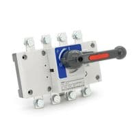 Ручной выключатель/ разъединитель / рубильник CHINT NH40-125 / 4P, 380V, 125A, стандартная рукоятка