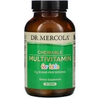 Мультивитамин Dr. Mercola Мультивитамины для детей, Chewable Multivitamin for Kids, 60 (MCL-01010)