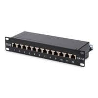 Патч-панель DIGITUS 10" 1U, 12 портов, CAT 6 FTP в сборе