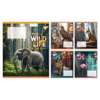 Зошит Yes The wild in the city А5 96 аркушів лінія (767773)