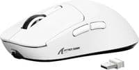 Миша бездротова Attack Shark X3, White (Tape), Bluetooth 5.2 / USB 2.4GHz / Type-C, оптична (сенсор PixArt PAW3395), до 26 000 dpi, 50G, 650IPS, 5 кнопок, перемикачі Kailh GM 8.0, акумулятор, 49 г