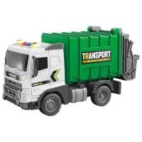 Іграшка CARS S Сміттєвоз зелений 1:20 (інерція, звук, світло, кузов відривається)
