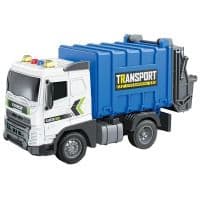 Іграшка CARS S Сміттєвоз блакитний 1:20 (інерція, звук, світло, кузов відривається)
