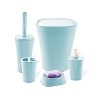Набор для ванной комнаты Planet Household Papillon 5 голубой (6888)