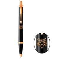 Ручка шариковая Parker IM 17 ZODIAC Black GT BP Тигр (22032_Z101y)