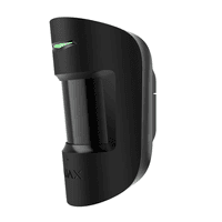 Беспроводный комбинированый датчик двичения и разбития стекла Ajax CombiProtect S Black