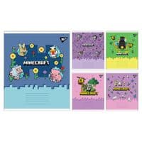 Зошит Yes Зошит учнівський шкільний Yes Minecraft Spring А5 12 аркушів кліт (767590)
