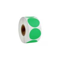 Этикетка UKRMARK термо ECO 38x38/ 0.1тис, круг, зеленый (900390)