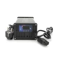 Зарядное устройство для аккумуляторов LiFePo4 48V(58,4V),16S,12A, штекер Triangle plug (T-tipe / C13 / IEC). индикация, 220х122х86mm, 1.5kg