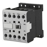 Контактор мини для переменного тока CHINT CJX2-K0610, 220V, 6А, 1NO, 46*59*58мм