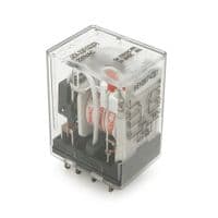Реле электромагнитное CHINT JZX-22F(D) / 2Z, АС220, контактная группа 2CO+2NO, (1,8~2) VA , номинальный ток 5А, катушка 39000&times;(1&plusmn;10%)Ом, 27,5*2