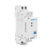 Реле времени CHINT NTE8A480S, на DIN-рейку, задержка отключения-48с-480с, Ue / le: AC-15 240В / 0,75А, -5&amp;deg;С~+40&amp;deg;С, 93х66,5х18,5 мм