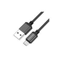 Кабель передачи данных USB 2.0 AM - Micro 5P 1,0 м черный BOROFONE (6974443389029)