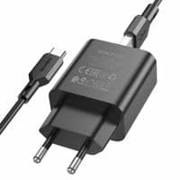 Зарядное устройство для BOROFONE BA72A USB QC3.0 black (6974443388541)