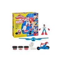 Набор для творчества Hasbro Play-Doh Marvel Капитан Америка с мотоциклом (G0555)
