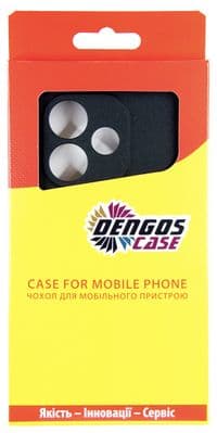 Чохол-накладка Dengos для Oppo A5 Pro Black Full Glue (DG-KM-150) + захисне скло