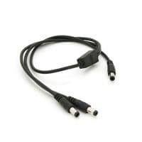 Делитель питания DC-M=&amp;gt;2xDC-M (D 5,5x2,5мм) кабель длиной 50см