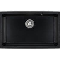 Мийка кухонна GRANADO Under top XL black shine (gr3701)