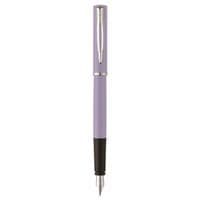 Ручка перья Waterman ALLURE Pastel Purple CT FP F+ Картриджи Mini блистер (13 319b2)