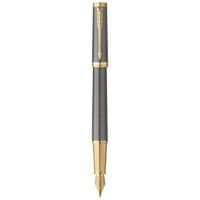 Ручка перья Parker INGENUITY Grey Lacquer GT FP F (60 411)