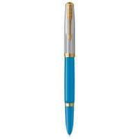 Ручка перьевая Parker PARKER 51 Premium Turquoise GT FP F (56 411)