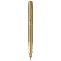 Ручка перья Parker SONNET 17 SE Cisele Gold GT FP18 F + бархатный чехол (68 611)