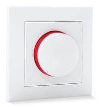 Светорегулятор SVEN Comfort SE-60038C с подсветкой скрытого типа белый