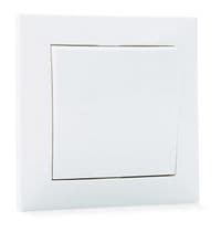 Выключатель SVEN Comfort SE-60012 одинарный проходной скрытого типа белый