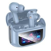 Беспроводные наушники HOCO EQ21 Sandy true wireless ANC+ENC noise reduction touch screen BT headset Blue Star