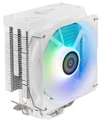 Процесорний кулер Qube ST-6U3-ST ARGB white OEM (120mm/4pin ARGB+PWM/2500RPM/20Dba/мак. TDP 160W/4 тепл. трубки)