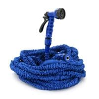 Шланг садовый KY-600B, 20-60м / 200ft, + распылитель, насадка на кран, Blue, Box