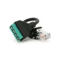 Разъем для подключения RJ-45(M) (4 контакта) с клемами под кабель Q100