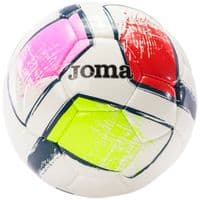 Мяч футбольный Joma Dali II белый, темно-синий Уни 4 400649.203 (8424309612948)